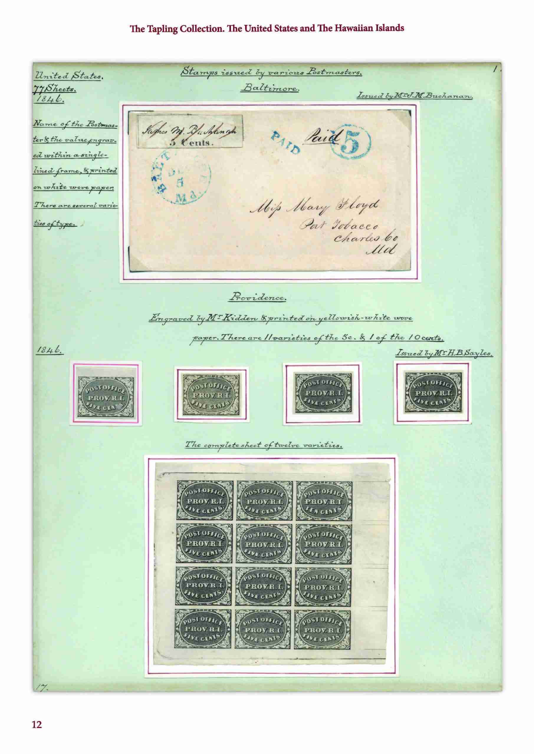The Tapling Collection: The United States and The Hawaiian Islands