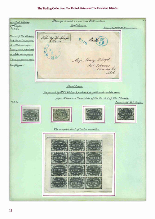 The Tapling Collection: The United States and The Hawaiian Islands